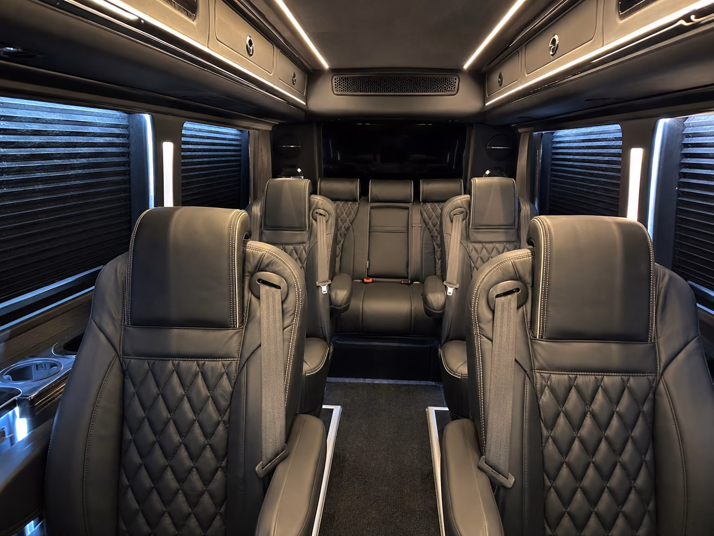 st petersburg 18 passenger sprinter van interior