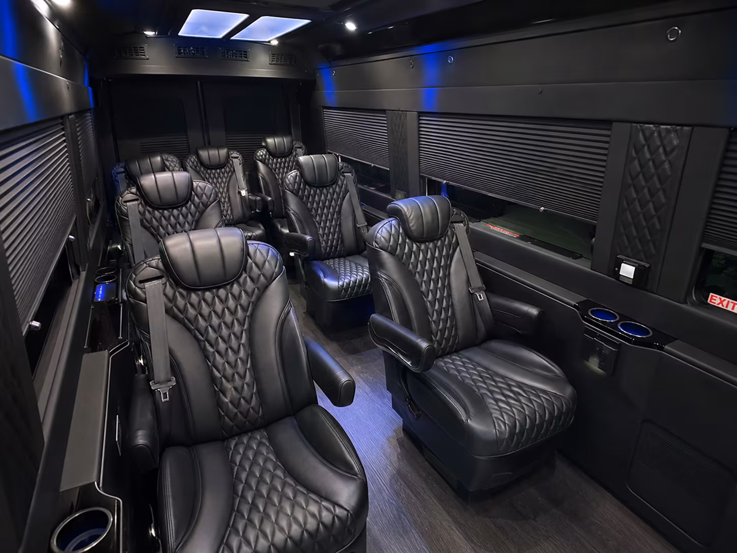 st petersburg 20 passenger sprinter van interior