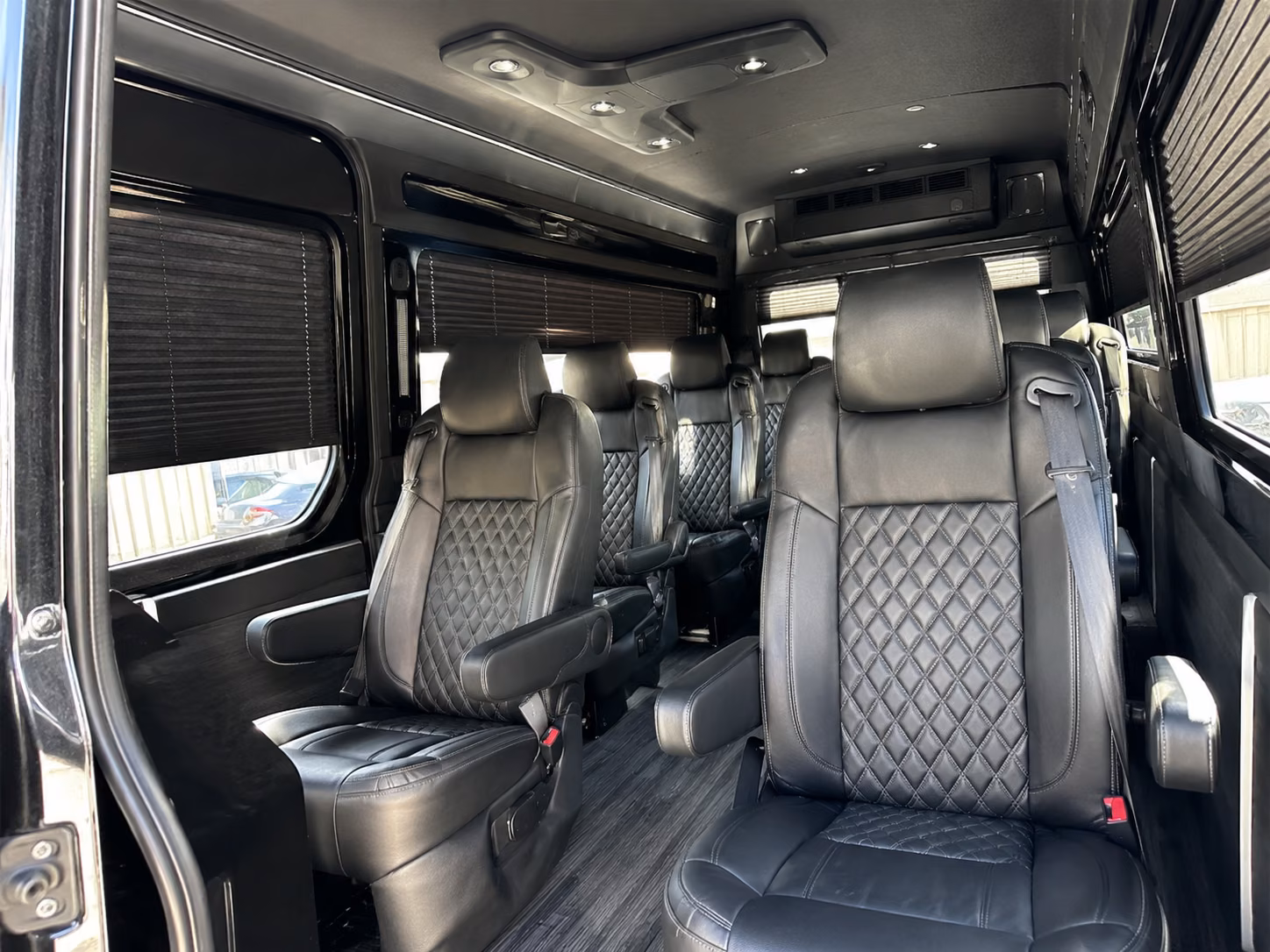 temporary sprinter van shuttles for office relocations construction projects and campus events in st petersburg